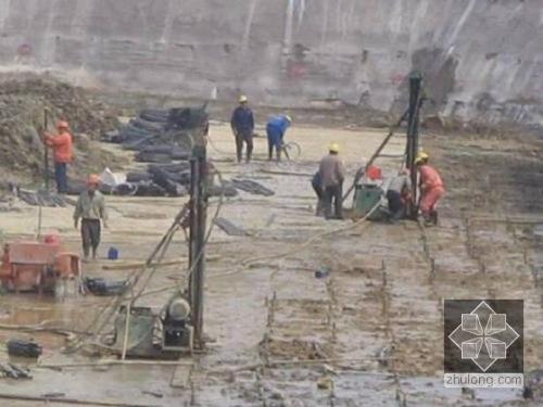甘肃我公司承建北京房山区水池地基注浆加固工程